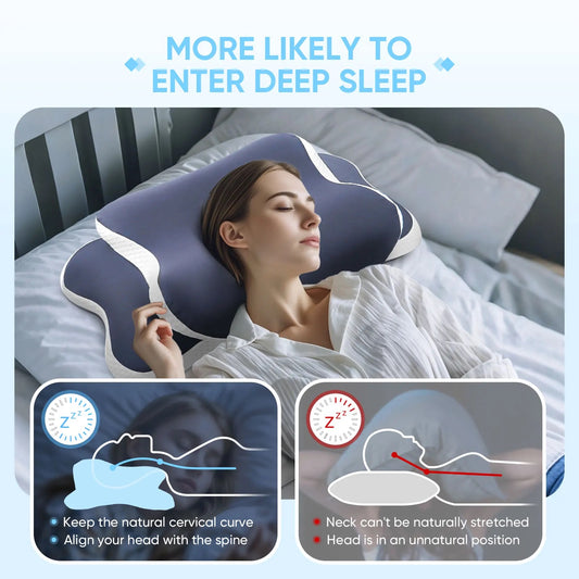 Cervical Memory Foam Pillow