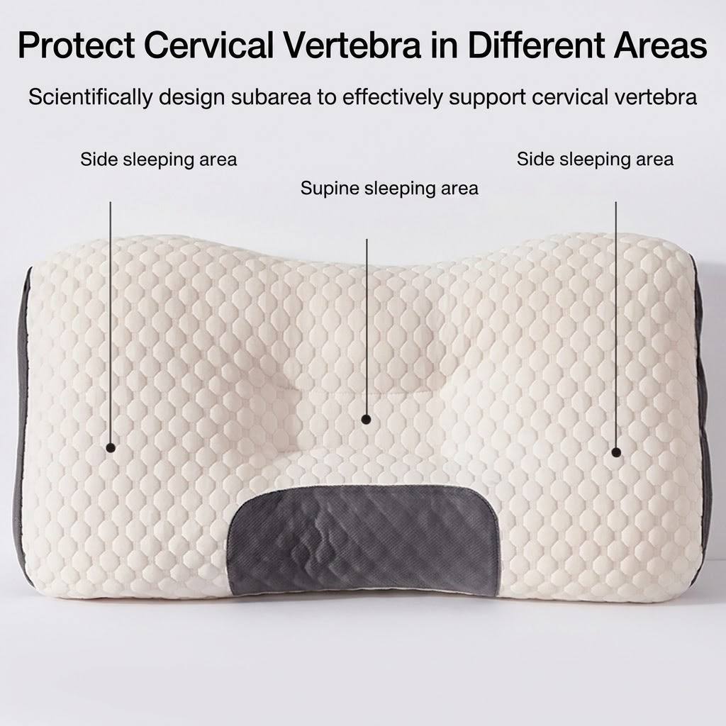 Cervical Support Roll Pillow