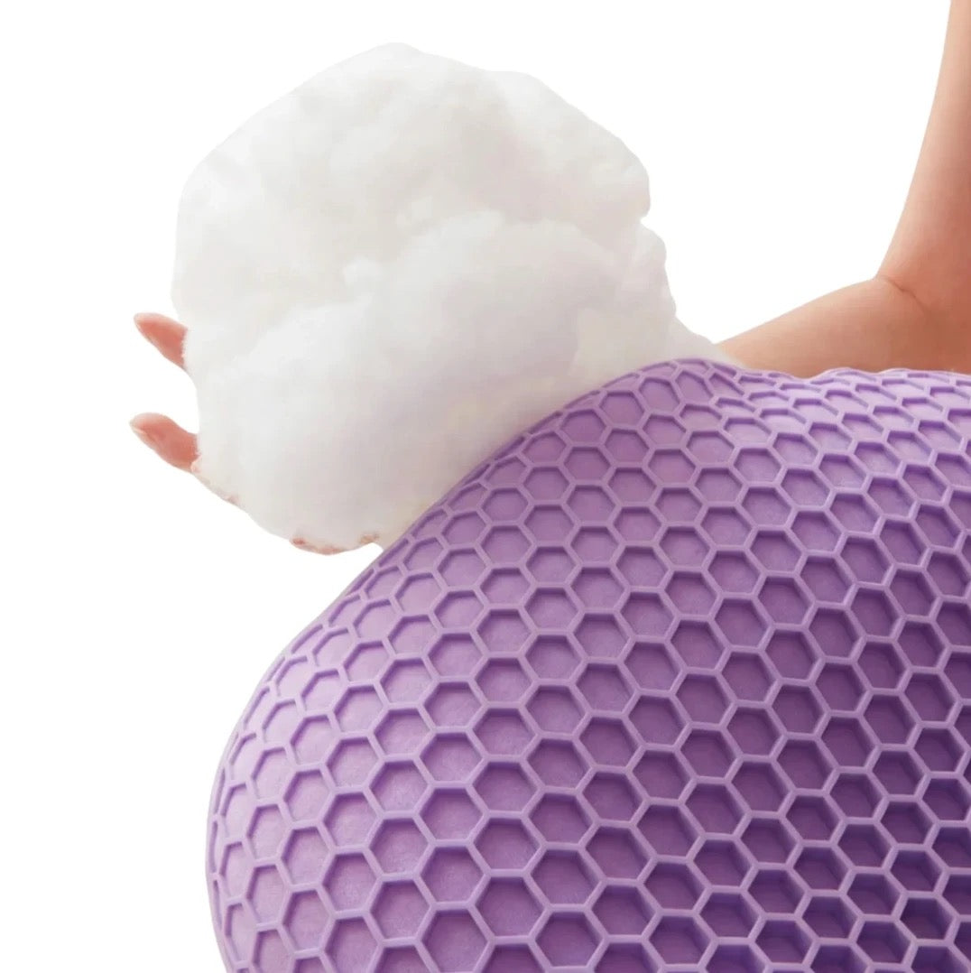 Contoured Cooling Gel Pillow - Support for Every Sleep Position