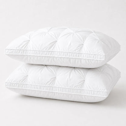 95% Goose Down Pillow - Hotel-Style Cotton Pillow