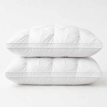 95% Goose Down Pillow - Hotel-Style Cotton Pillow