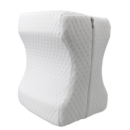 Memory Foam Knee Pillow - Hip & Spine Alignment for Side Sleepers