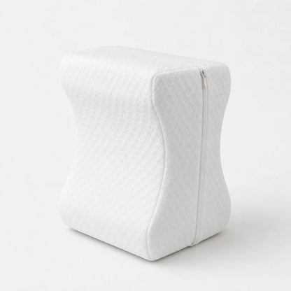 Memory Foam Knee Pillow - Hip & Spine Alignment for Side Sleepers