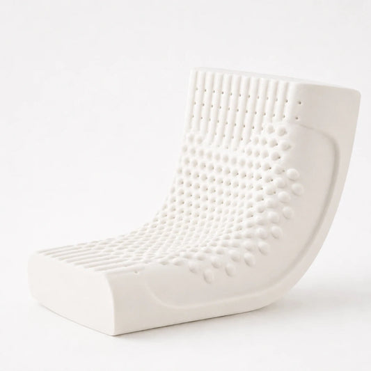 Natural Thai Latex Pillow - Contoured Cervical Support