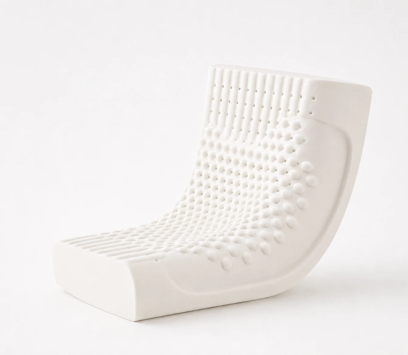 Natural Thai Latex Pillow - Contoured Cervical Support